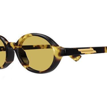 Bottega Veneta Okulary Przeciwsłoneczne BV1388S 002 Havana/Giallo Unisex 3