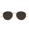 Bottega Veneta Okulary Przeciwsłoneczne BV1389S 001 Złoto/Czarny Męskie