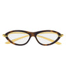 Bottega Veneta Occhiali da Sole BV1390S 008 Oro/Trasparente Donna