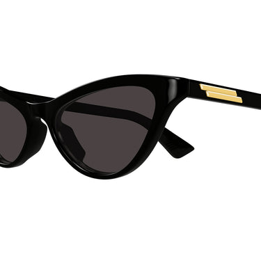 Bottega Veneta Okulary Przeciwsłoneczne BV1414S 001 Nero Grigio Donna 3
