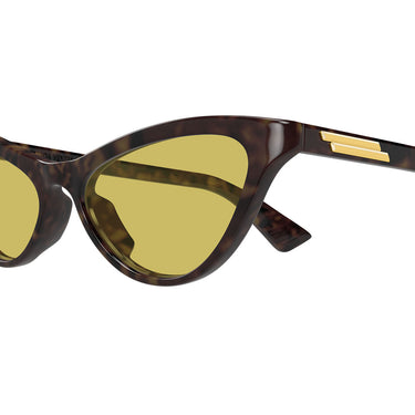 Bottega Veneta Okulary Przeciwsłoneczne BV1414S 002 Brązowy Brązowy Damskie 3