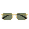 Bottega Veneta Occhiali da Sole BV1469S 004 Oro Verde Unisex 