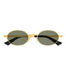 Bottega Veneta Occhiali da Sole BV1470S 004 Oro/Verde Unisex