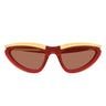 Bottega Veneta Occhiali da Sole BV1477S 005 Rosso/Rosso Donna