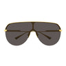 Bottega Veneta Occhiali da Sole BV1478S 003 Oro/Marrone Unisex
