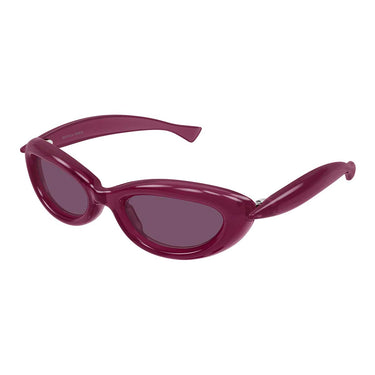 Bottega Veneta Occhiali da Sole BV1484S 004 Burgundy/Viola Donna 2