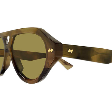 Bottega Veneta Occhiali da Sole BV1485S 003 Marrone/Marrone Unisex 3