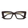 Bottega Veneta Occhiali da Vista BV1448O 002 Marrone Trasparente Donna 