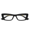Bottega Veneta Occhiali da Vista BV1449O 001 Nero Trasparente Donna 