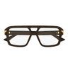Bottega Veneta Occhiali da Vista BV1491O 004 Marrone/Trasparente Unisex