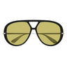 Bottega Veneta Okulary Przeciwsłoneczne BV1274S 002 Czarny/Żółty Unisex