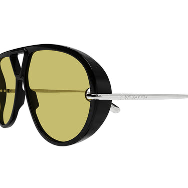 Bottega Veneta Okulary Przeciwsłoneczne BV1274S 002 Czarny/Żółty Unisex 3