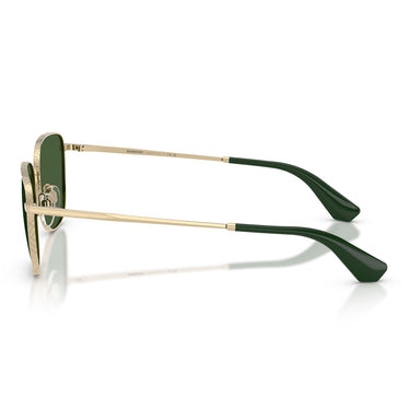 Burberry Occhiali da Sole BE3171 110971 Oro Chiaro Verde Scuro Uomo 3
