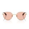 Burberry Occhiali da Sole BE3173D 110984 Oro Chiaro Rosa Scuro Unisex  