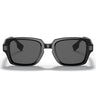 Burberry Okulary Przeciwsłoneczne BE4349 300187 Eldon Czarny/Ciemnoszary Męskie