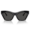 Burberry Okulary Przeciwsłoneczne BE4420U 300187 Czarny/Ciemnoszary Damskie