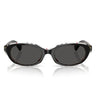 Burberry Gafas de Sol BE4447D 412187 Negro Motivo Vintage/Gris Oscuro Mujer