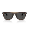 Burberry Okulary Przeciwsłoneczne BE4452U 411287 Szary Ciemnoszary Męskie