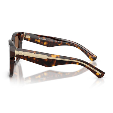 Burberry Okulary Przeciwsłoneczne BE4453 300273 Ciemnobrązowy Ciemnobrązowy Unisex 3