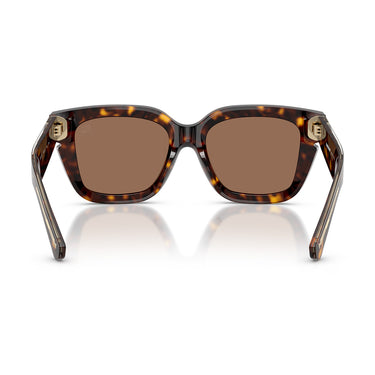 Burberry Okulary Przeciwsłoneczne BE4453 300273 Ciemnobrązowy Ciemnobrązowy Unisex 4