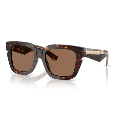 Burberry Okulary Przeciwsłoneczne BE4453 300273 Ciemny Brąz Ciemny Brąz Unisex 2