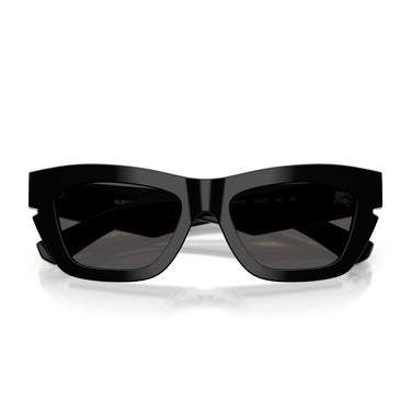 Burberry Okulary Przeciwsłoneczne BE4454 300187 Czarny Ciemnoszary Damskie 5