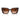 Burberry Occhiali da Sole BE4476 300274 Marrone Marrone Sfumato Donna 
