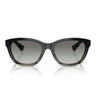 Burberry Occhiali da Sole BE4486 42008G Check Gradient Grey Grigio Sfumato Donna