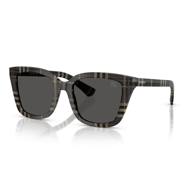 Burberry Occhiali da Sole BE4487 419987 Check Grey Grigio Scuro Donna 2