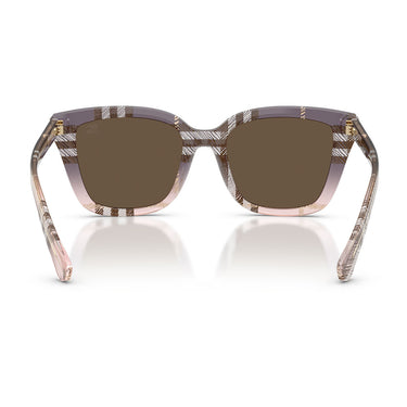 Burberry Occhiali da Sole BE4487 422073 Check Gradient Rose/Marrone Donna 4