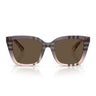 Burberry Occhiali da Sole BE4487 422073 Check Gradient Rose/Marrone Donna 1