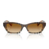 Burberry Occhiali da Sole BE4488 420213 Check Sabbia Sfumato/Marrone Sfumato Donna
