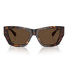 Burberry Occhiali da Sole BE4492 300273 Marrone Scuro Marrone Scuro Donna 