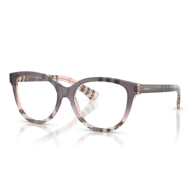 Burberry Occhiali da Vista BE2456 4220 Check Gradient Bow/Trasparente Donna 1