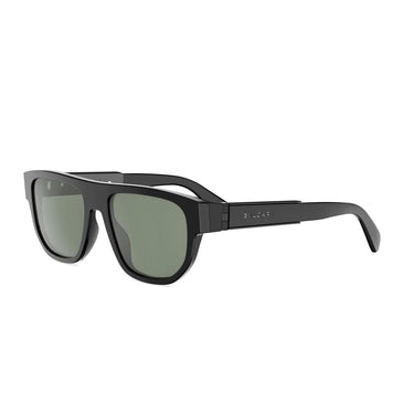 Bvlgari Aluminium Nero Rettangolare Occhiali da Sole