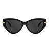 Bvlgari Okulary Przeciwsłoneczne BV40001I 01A Czarny/Szary Gradient Damskie