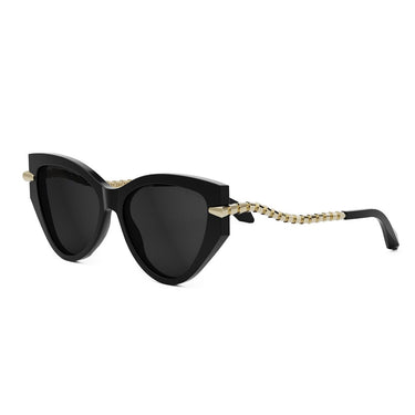 Bvlgari Okulary Przeciwsłoneczne BV40001I 01A Czarny/Szary Gradient Damskie 2