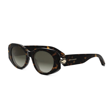 Bvlgari Okulary Przeciwsłoneczne BV40007I 52F Serpenti Forever Havana/Marrone Sfumato Damskie 2