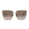 Bvlgari Okulary Przeciwsłoneczne BV40012U 33F Złoto/Brązowy Gradient Damskie