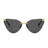 Bvlgari Okulary Przeciwsłoneczne BV40024U 32F Serpenti Viper Złoto/Szary Damskie