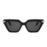 Bvlgari Okulary Przeciwsłoneczne BV40031I 01A Serpenti Czarny/Szary Gradient Damskie