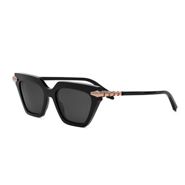 Bvlgari Okulary Przeciwsłoneczne BV40031I 01A Serpenti Nero/Grigio Sfumato Damskie 2