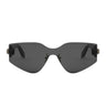 Bvlgari Okulary Przeciwsłoneczne BV40034U 01A Serpenti Czarny/Szary Damskie