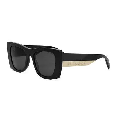 Bvlgari Okulary Przeciwsłoneczne BV40038I 01A Roma Nero/Grigio Damskie 2