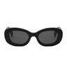 Bvlgari Okulary Przeciwsłoneczne BV40039I 01A B.Zero1 Czarny/Szary Damskie