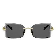 Bvlgari Serpenti Viper Oro Rettangolare Occhiali da Sole