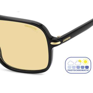 Carrera Occhiali da Sole Carrera 350/S 71CUK Nero/Giallo Uomo Fotocromatici 6