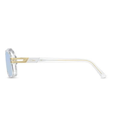 Cazal Occhiali da Sole Cazal 6004 3 015 Bianco Trasparente Azzurro Sfumato Unisex 3