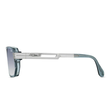 Cazal Occhiali da Sole Cazal 8045 003 Argento Grigio Grigio Sfumato Unisex 2