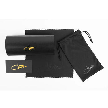 Cazal Occhiali da Sole Cazal 8045 003 Argento Grigio Grigio Sfumato Unisex 3